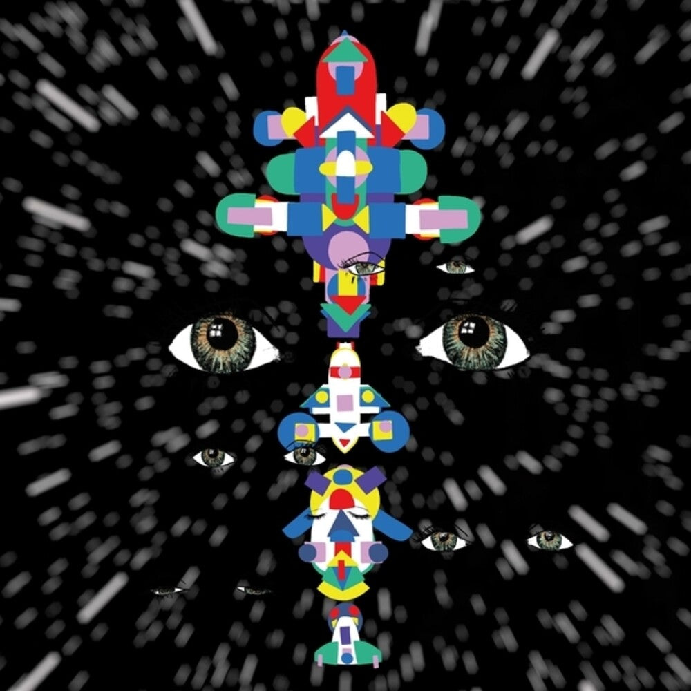 the album cover for Bushpilot - Rockitman (Blk) [Colored Vinyl] (Ylw) (Spla) (Aus)