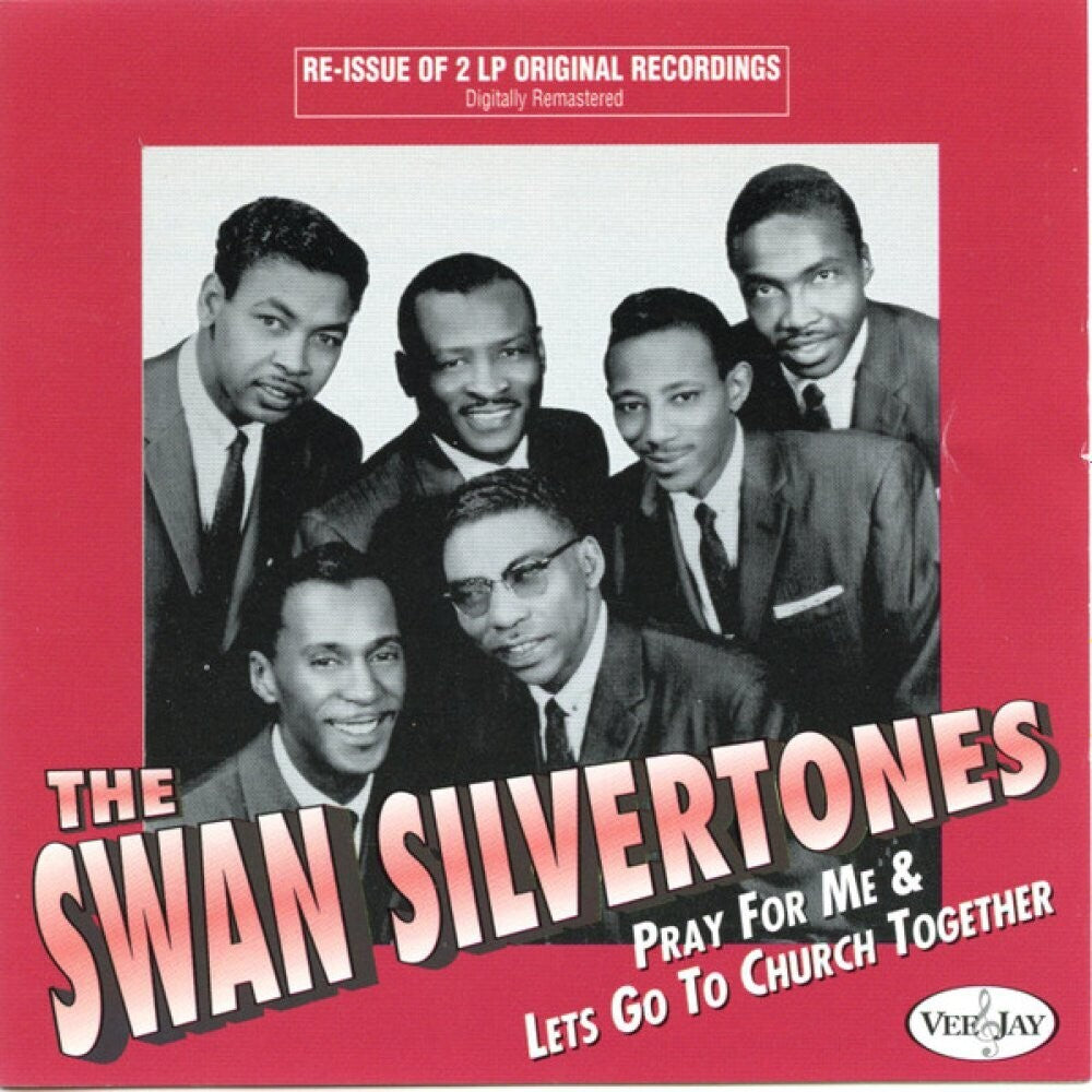 the album cover for Swan Silvertones - Pray For Me & Let's Go To Church Together