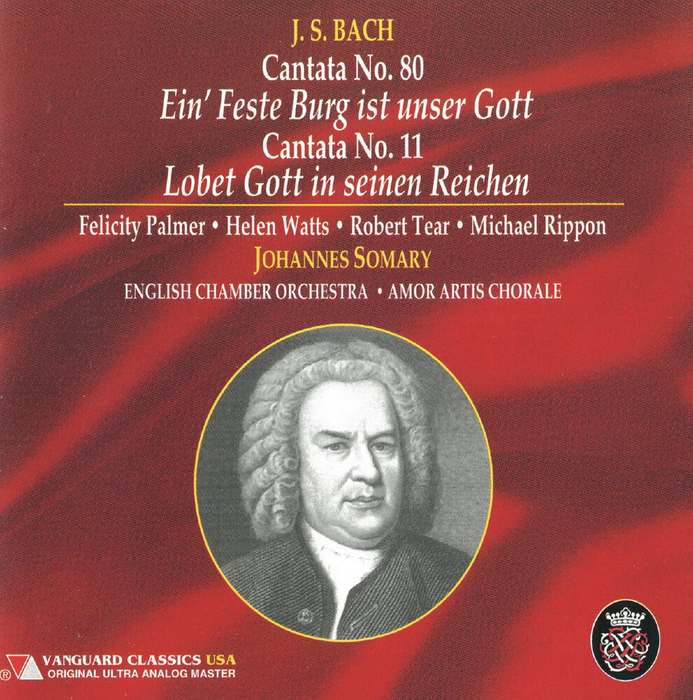 the album cover for Bach: Cantatas Nos. 80 & 11 - Bach: Cantatas Nos. 80 & 11