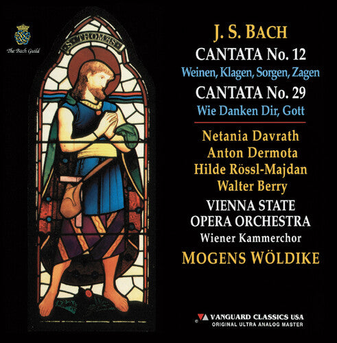 Vienna State Opera Orchestra - Bach: Cantatas Nos. 12 & 29 - Music CD