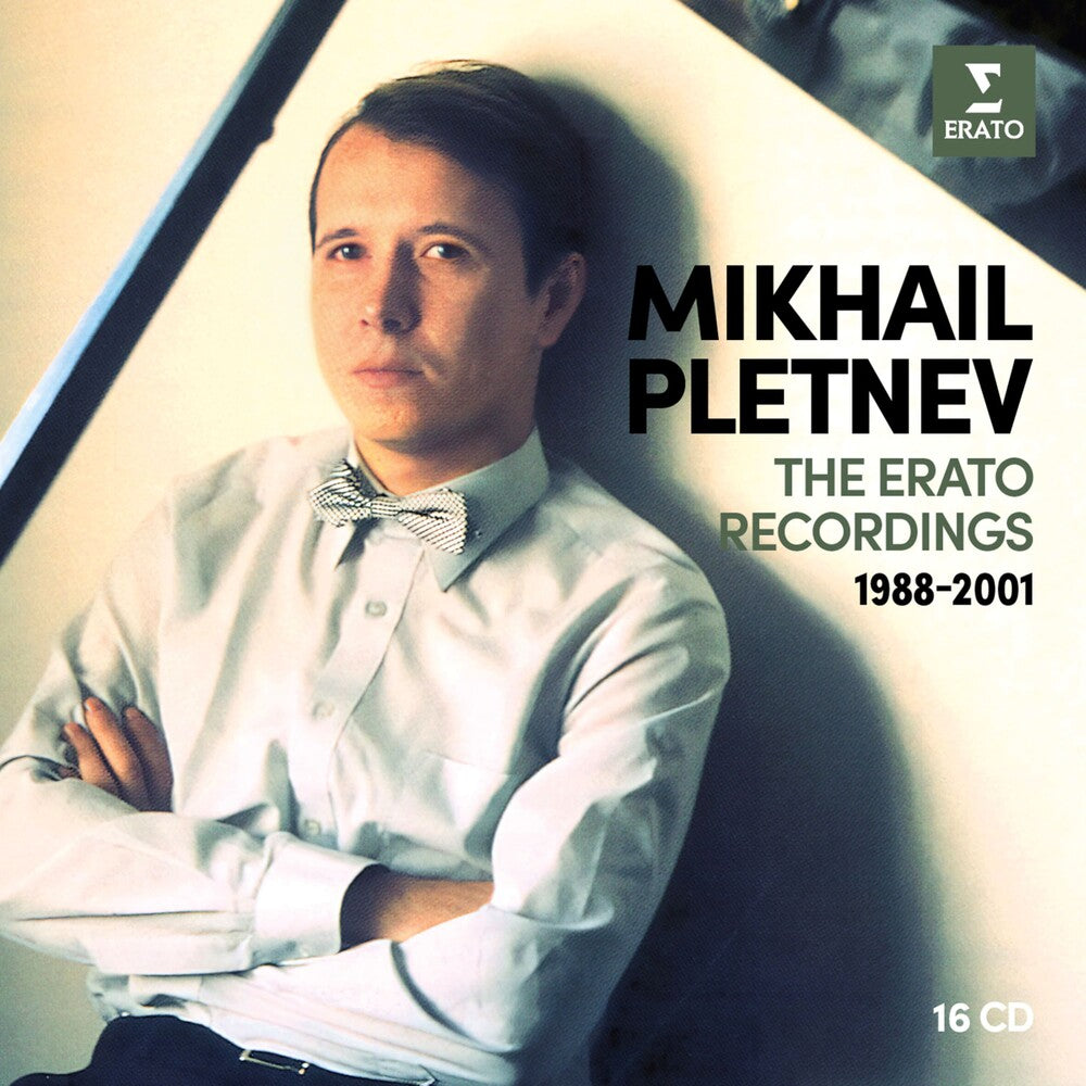 the album cover for MIKHAIL PLETNEV - The Erato Recordings: 1988-2001