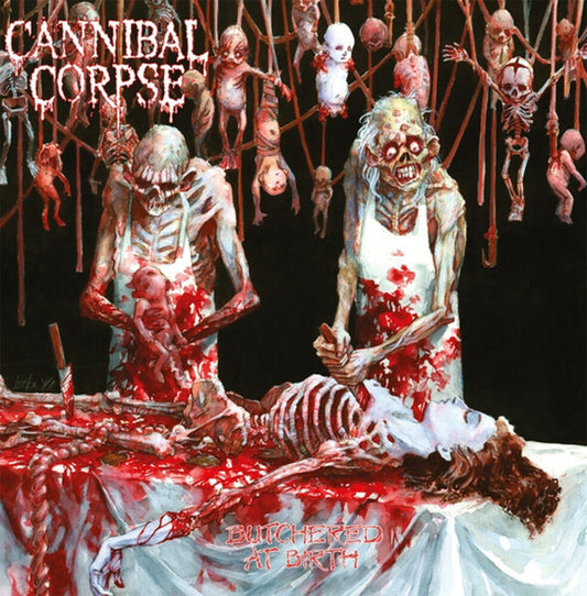 Cannibal Corpse - Butchered At Birth [Colored Vinyl] (Red) (Wht) (Spla) (Uk) Vinyl Record