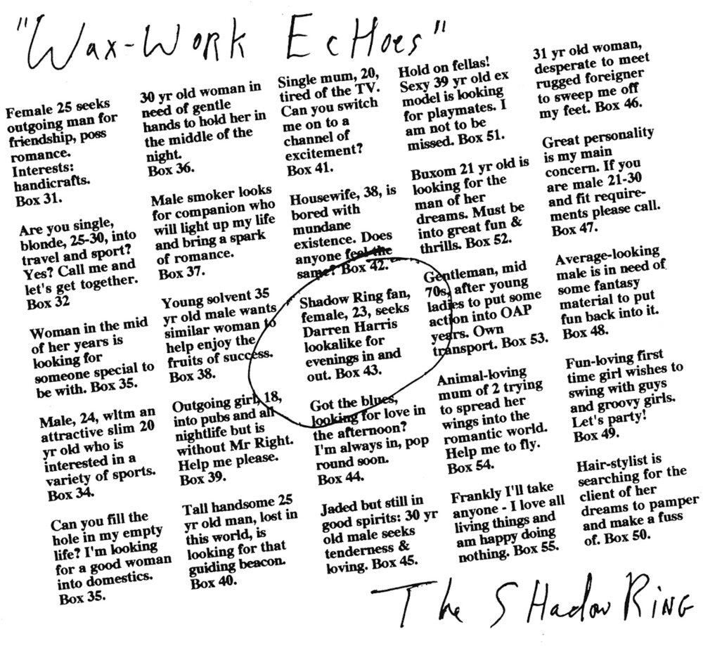 Wax-Work Echoes [LP] Vinyl Record