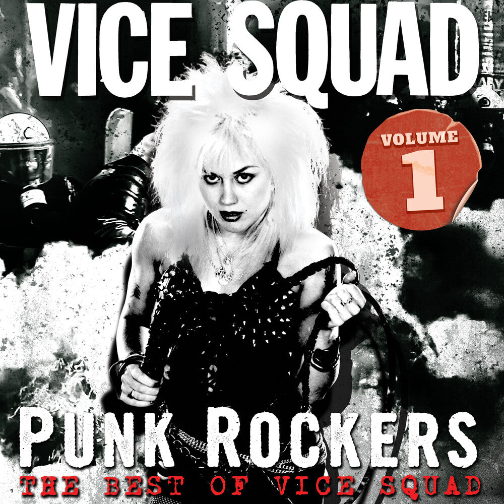 Vice Squad - Punk Rockers: Best Of Vice Squad V1 - Black & Red [LP] Vinyl Record
