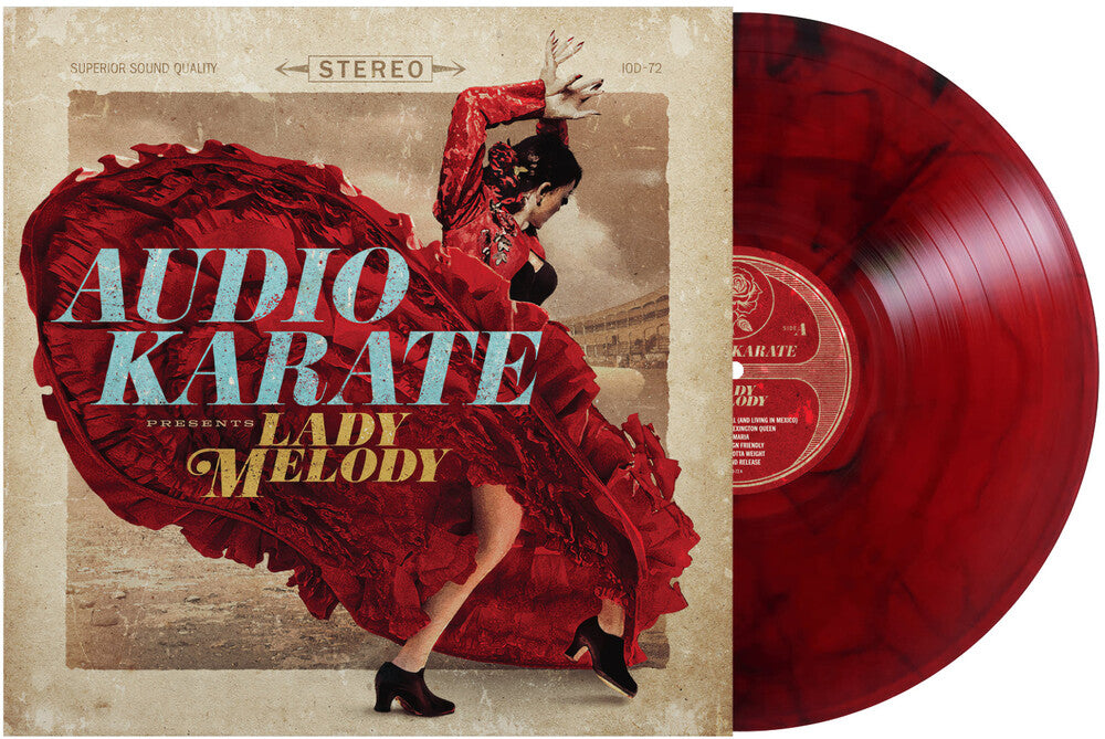 Audio Karate - Lady Melody [Colored Vinyl] (Red) Vinyl Record