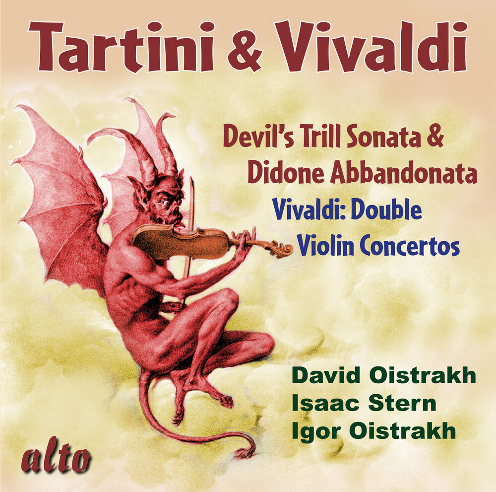 Tartini & Vivaldi: Violin Sonatas Music CD