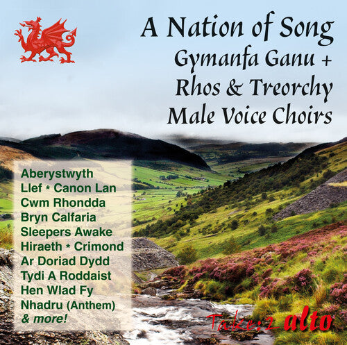 Rhos Male Voice / Treorchy Male Voice Choirs - Nation Sings: Welsh Song Festival - Music CD