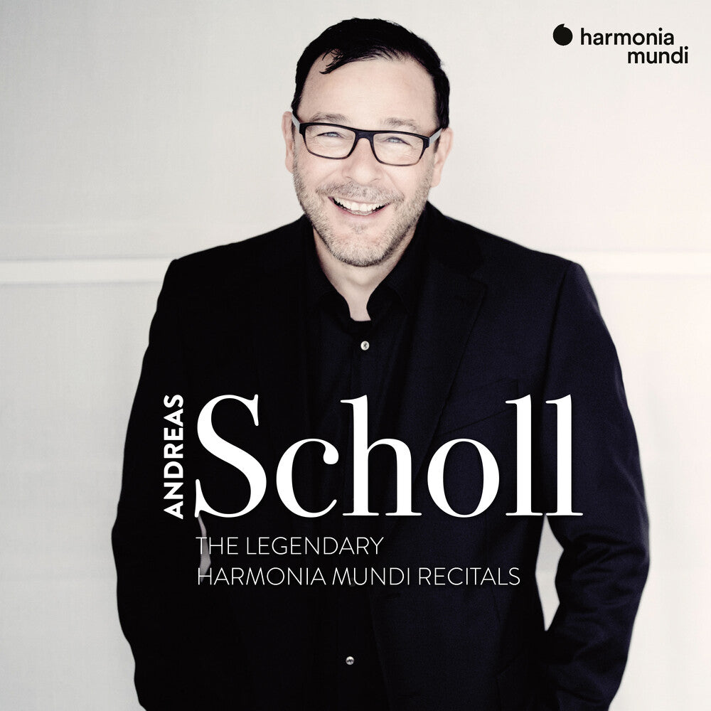 the album cover for Andreas Scholl - Legendary Harmonia Mundi Recitals [Limited Edition] [Reissue]