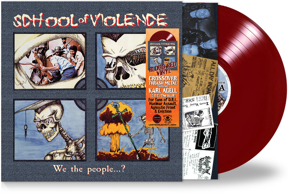 School Of Violence - We The People [Colored Vinyl] [Limited Edition] [Remastered] Vinyl Record