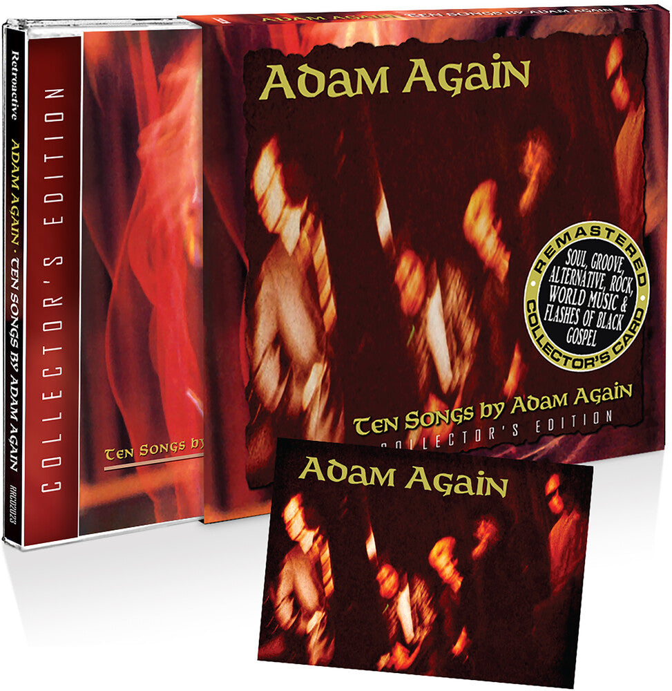 Ten Songs By Adam Again (Collector's Edition) Music CD