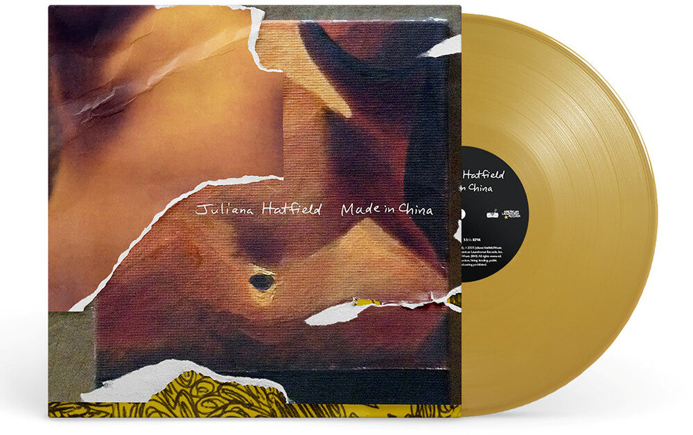 Juliana Hatfield - Made in China - Metallic Gold [LP] Vinyl Record