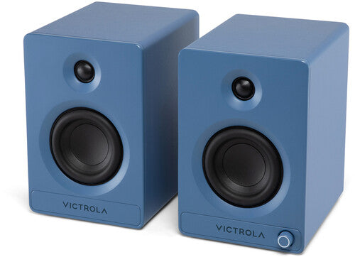 Victrola Vps400blu Tempo Bt Bookshelf Spker Blue - Victrola Vps400blu Tempo Bt Bookshelf Spker Blue - Speakers