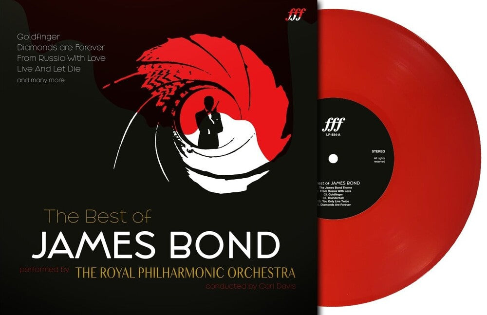 Best Of James Bond (Red Vinyl) [Colored Vinyl] (Red) (Fra) Vinyl Record