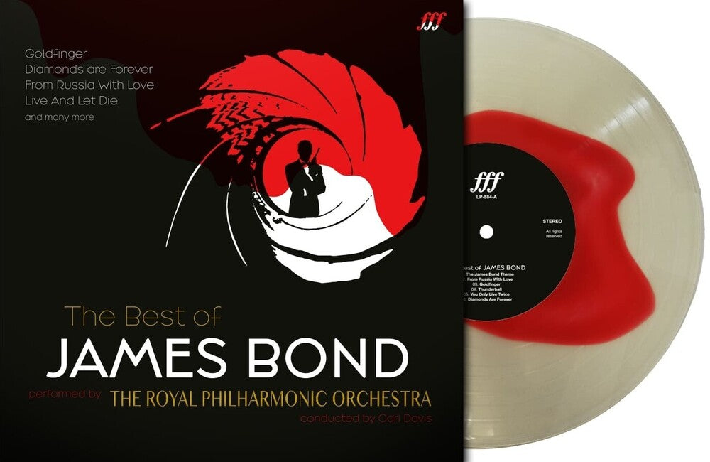 Royal Philharmonic Orchestra (Colv) (Red) (Wht) - Best Of James Bond (Red In White Vinyl) [Colored Vinyl] Vinyl Record