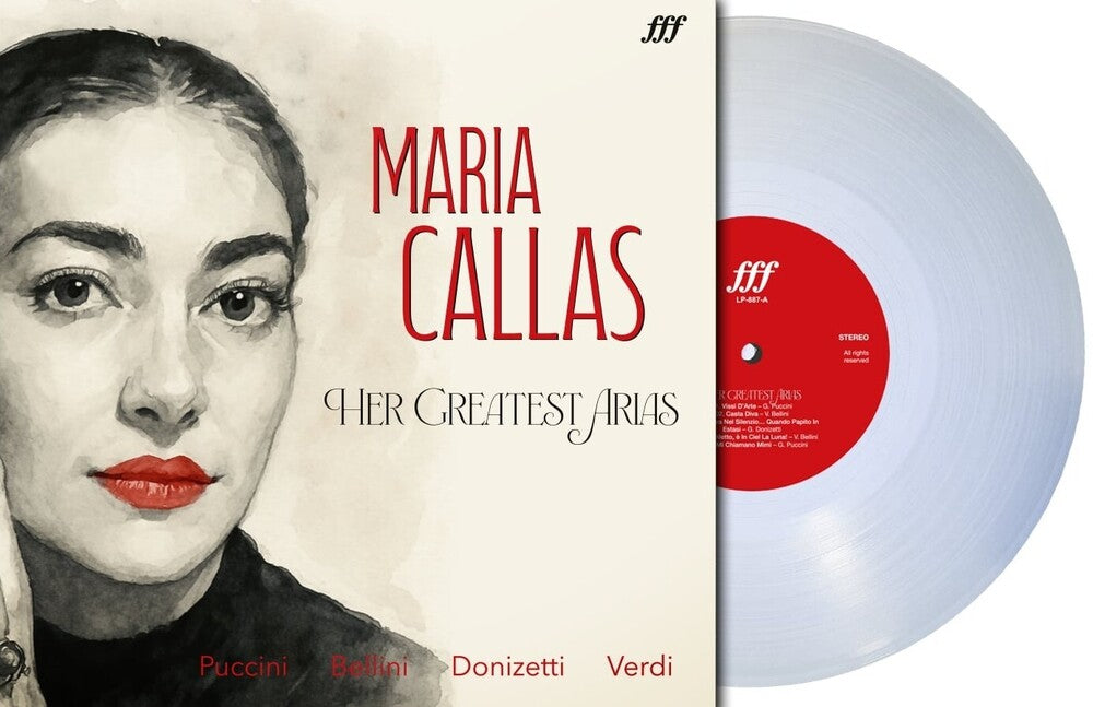 Maria Callas - Maria Callas: The Greatest Hits (Clear Vinyl) [LP] Vinyl Record