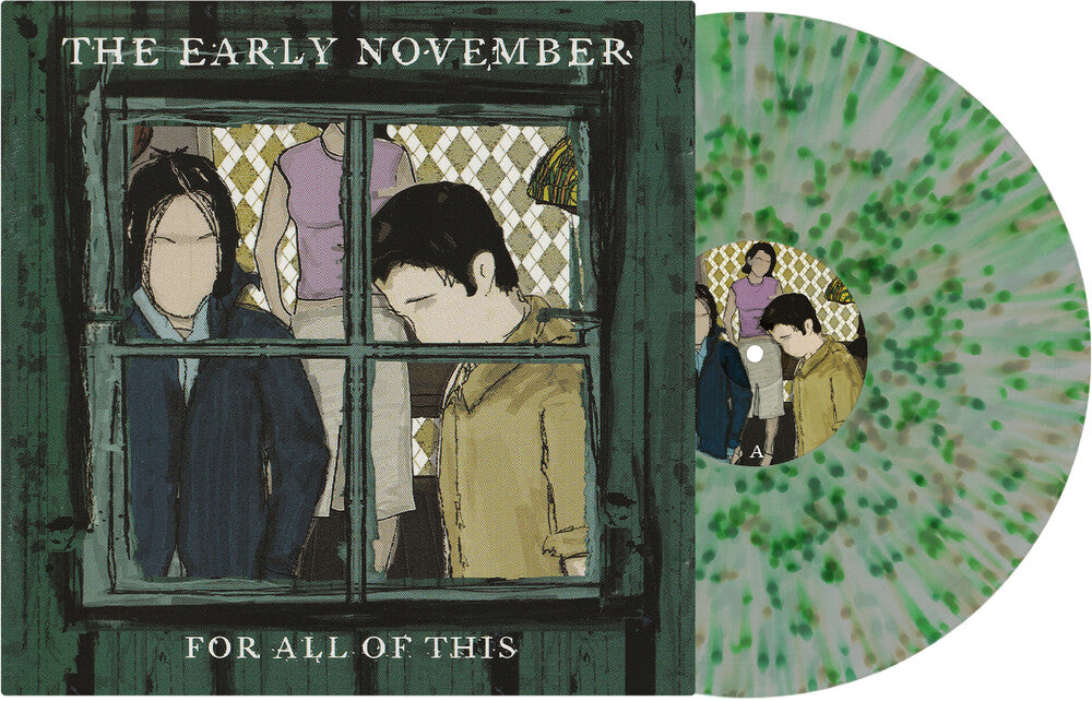 Early November - For All Of This (Blk) [Clear Vinyl] (Grn) (Spla) Vinyl Record