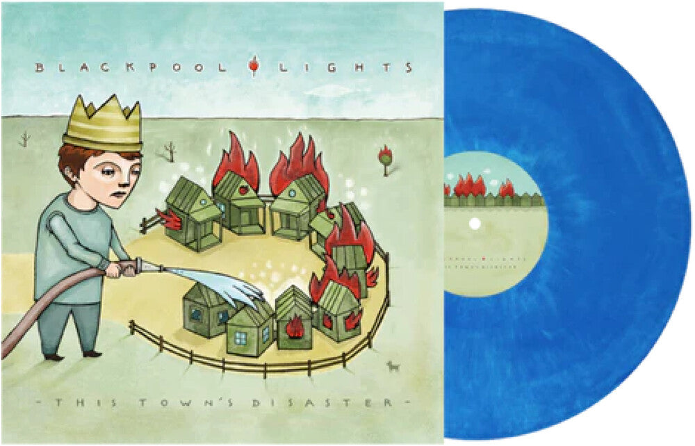 Blackpool Lights - This Town's Disaster (Blue) [Colored Vinyl] (Pnk) Vinyl Record