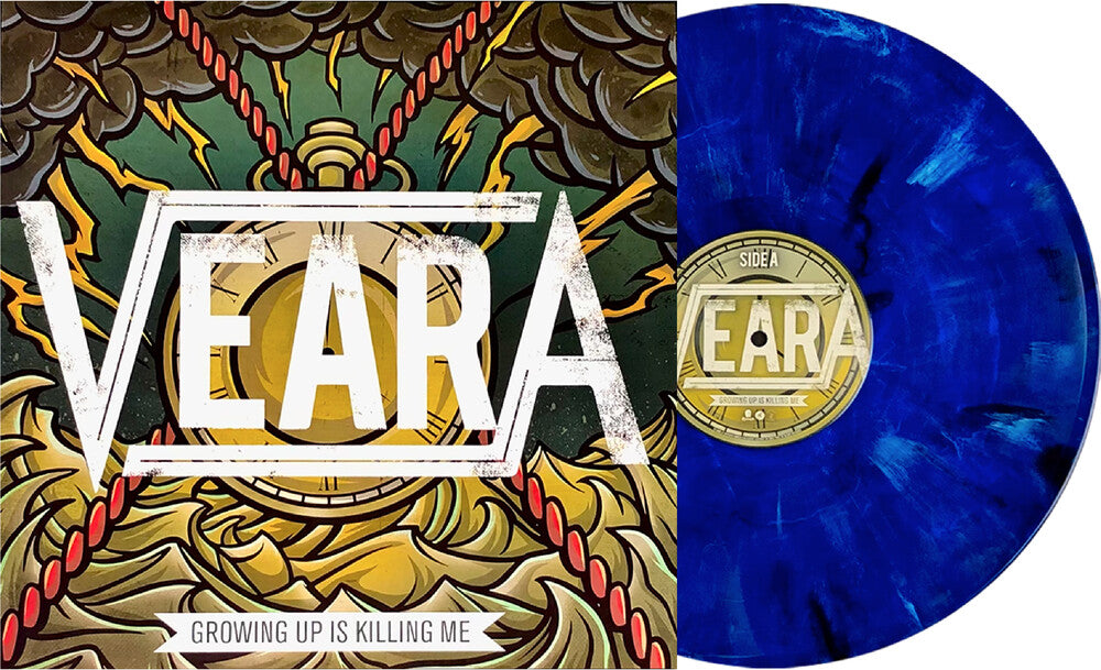 Veara - Growing Up Is Killing Me (Blue) [Colored Vinyl] (Pnk) Vinyl Record