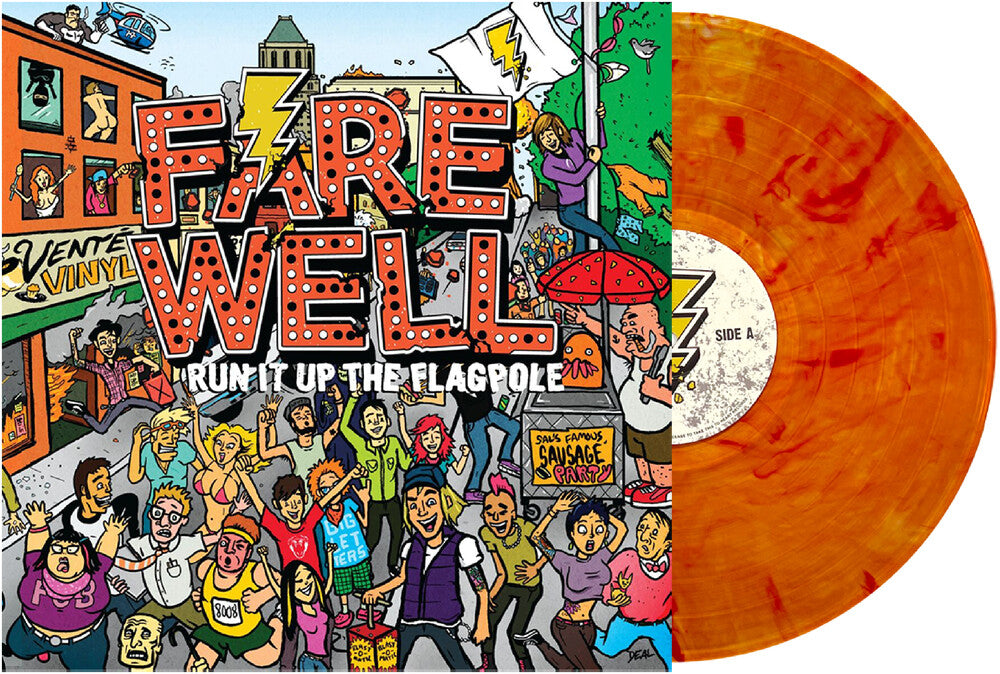 Farewell - Run It Up The Flagpole [Colored Vinyl] (Org) Vinyl Record