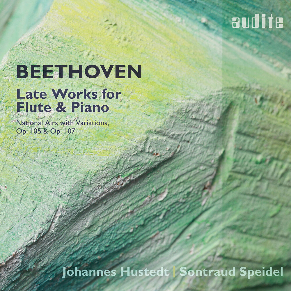 the album cover for BARTHOLD KUIJKEN - Ludwig Van Beethoven: Late Works For Fl & Pno