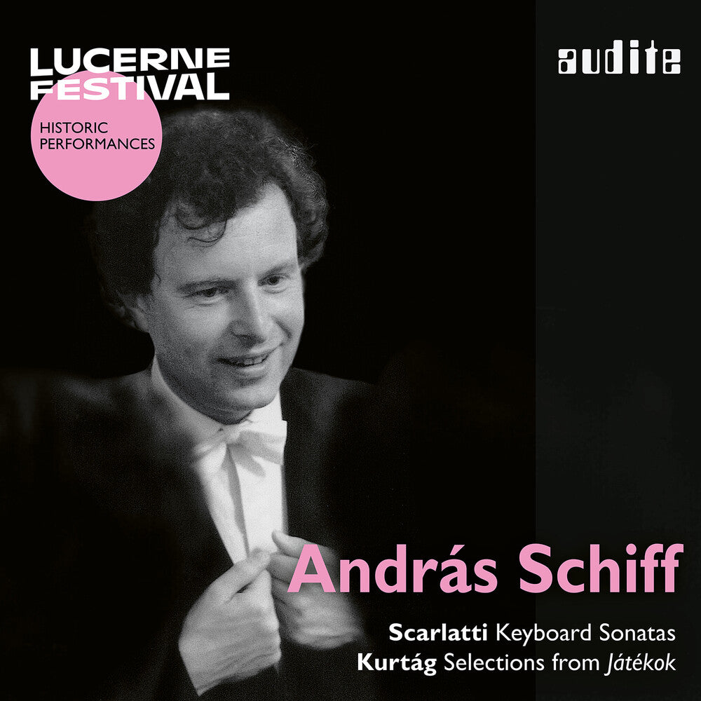 Andras Schiff Plays Scarlatti & Kurtag - Lucerne Music CD