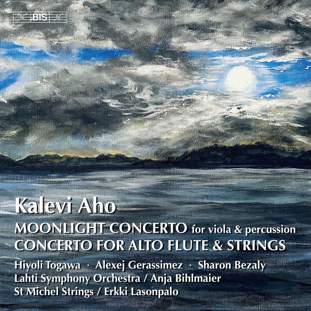 Aho: Moonlight Con Alto Fl Concerto Music CD
