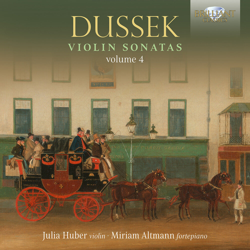 Dussek: Vn Sons Vol. 4 Music CD