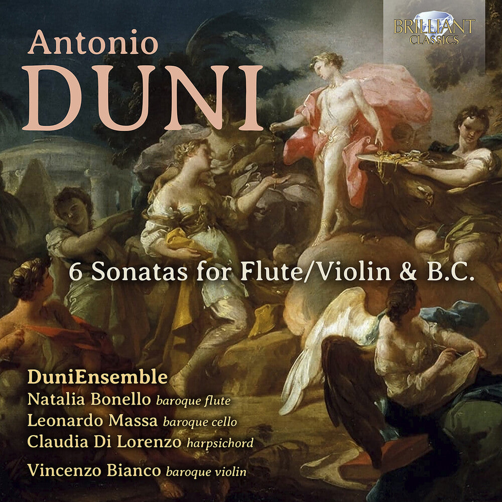 Duni: 6 Sons For Flute/Violin & B.C. Music CD