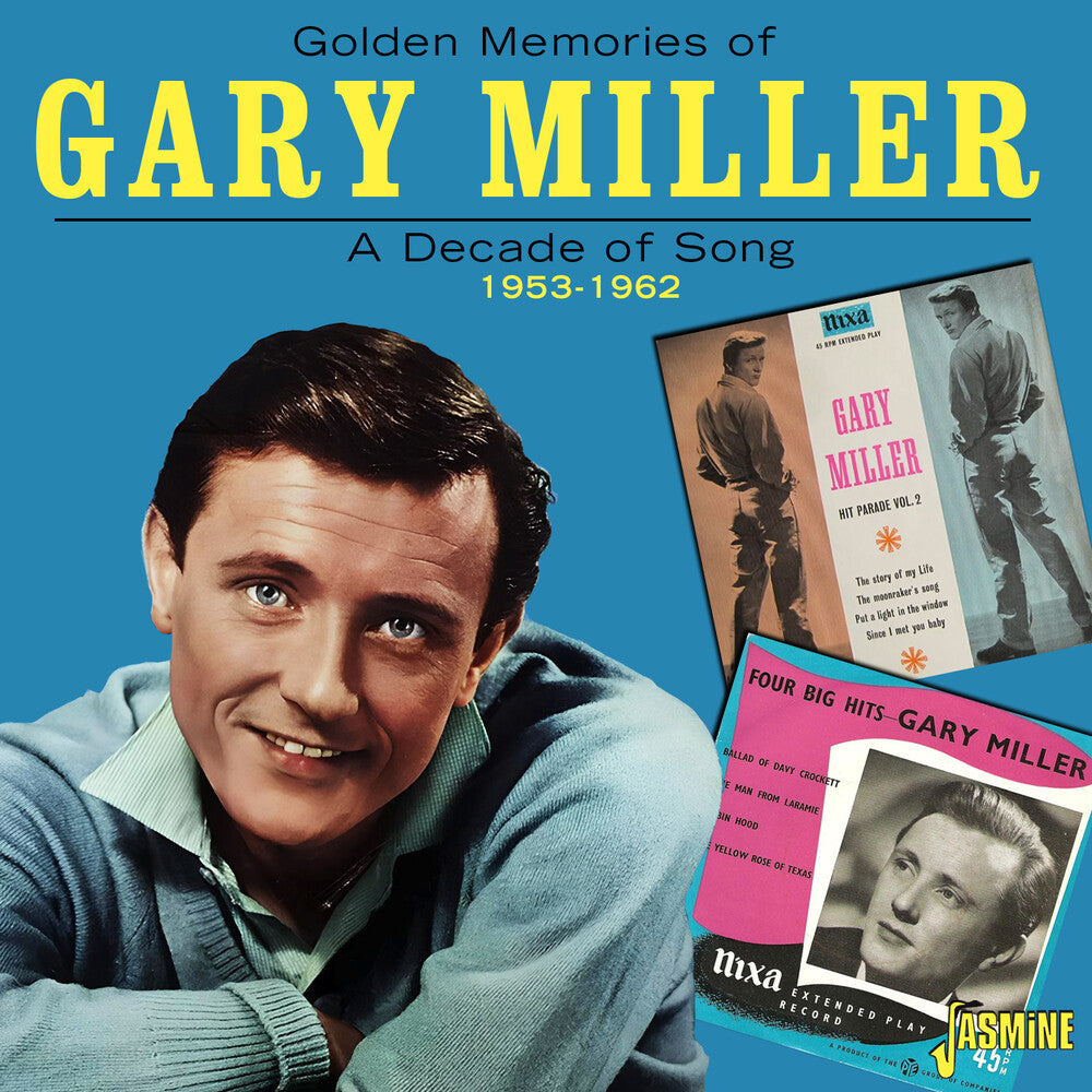 the album cover for Gary Miller - Golden Memories Of A Decade Of Song: 1953-1962