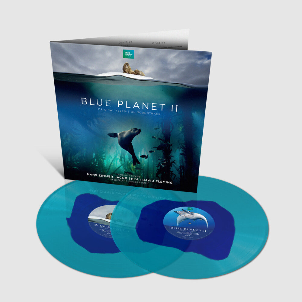 Hans Zimmer  / Shea,Jacob / Fleming,David (Blue) - Blue Plant Ii - New Edition (Blue) [Colored Vinyl] (Uk) Vinyl Record