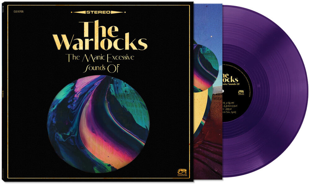 The Warlocks - The Manic Excessive Sounds Of [Translucent Purple LP] Vinyl Record