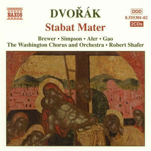 the album cover for Christine Brewer - Stabat Mater