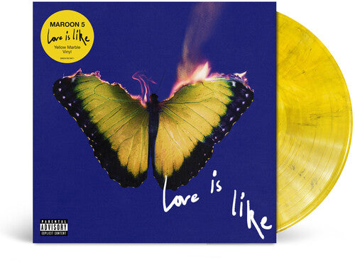 Maroon 5 - Love Is Like [Yellow] Vinyl Record
