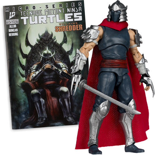 Tmnt 5in Figure With Comic Wv1 - Tmnt Shredder - Tmnt 5in Figure With Comic Wv1 - Tmnt Shredder - Collectibles