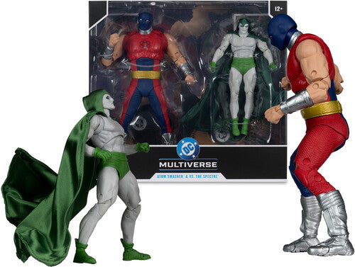 Dc Multiverse 7in 2pk Atom Smasher / Spectre - Dc Multiverse 7in With Megafig 2pk - Atom Smasher - Collectibles