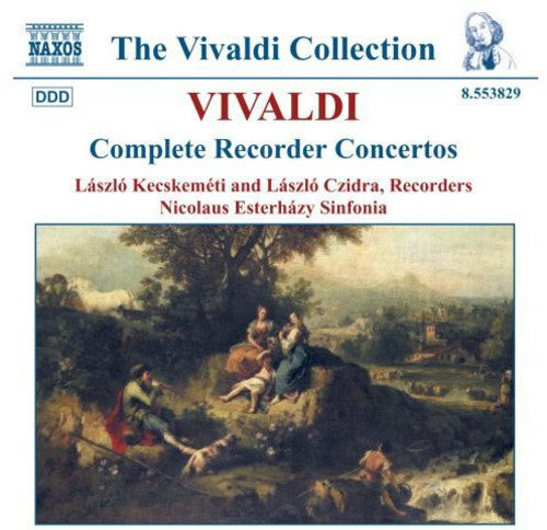 the album cover for Laszlo Kecskemeti - Complete Recorder Concertos