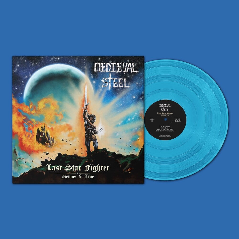 Medieval Steel - Last Star Fighter (Demos & Live) [Colored Vinyl] Vinyl Record