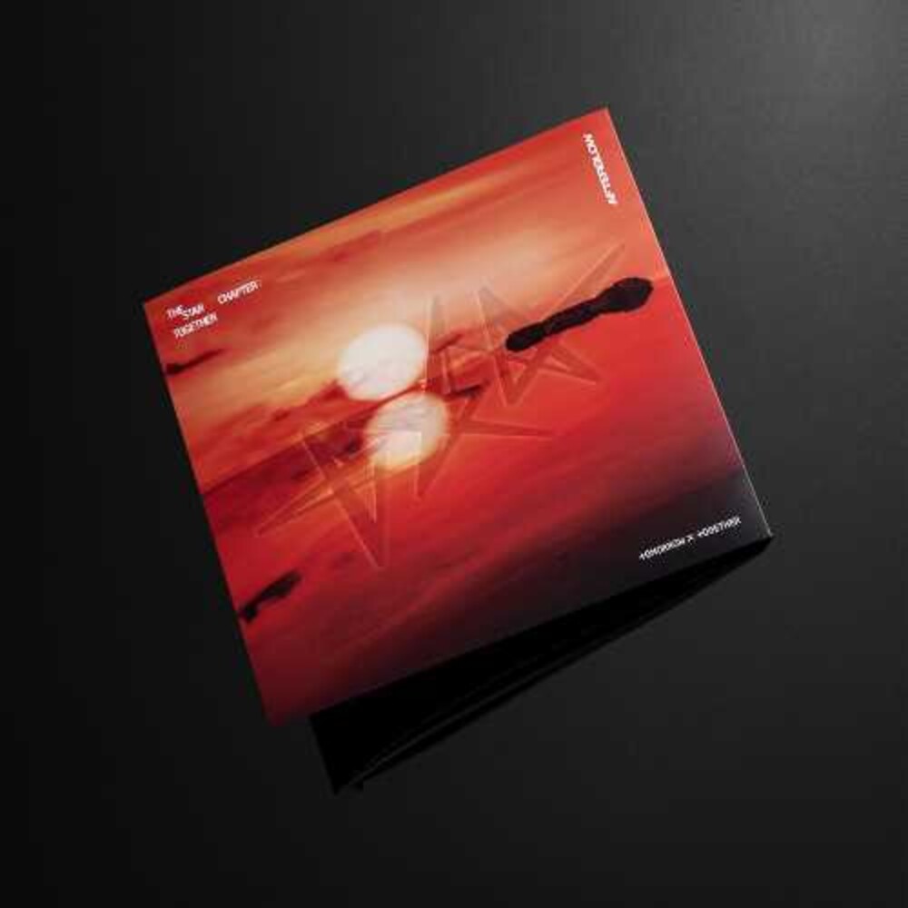 the album cover for TOMORROW X TOGETHER - The Star Chapter: TOGETHER [Afterglow Ver.]