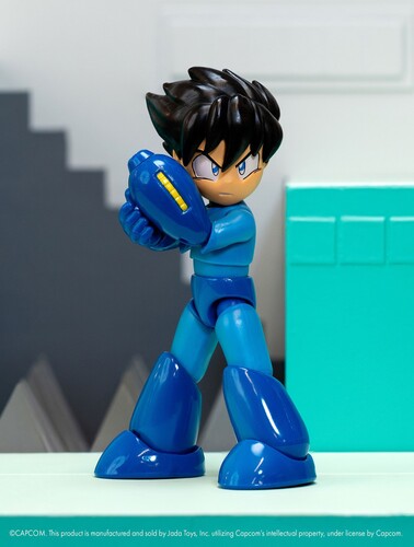 Jada Toys - Mega Man Deluxe Mega Man 1:12 Fig - Jada Toys - Mega Man Deluxe Mega Man 1:12 Fig - Collectibles