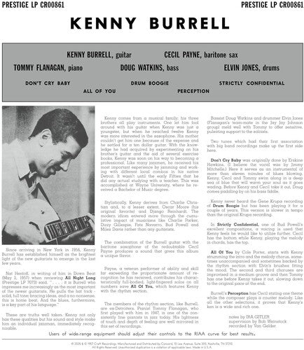 Kenny Burrell - Kenny Burrell (Original Jazz Classics Series) Vinyl Record