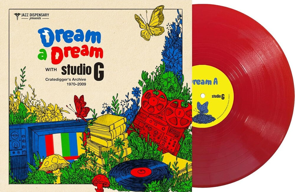 Various Artists - Jazz Dispensary Presents - Dream A Dream With Studio G: Cratedigger's Archive (1970-2009) [Apple Red Vinyl] Vinyl Record