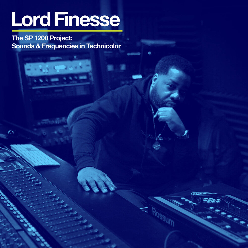 the album cover for Lord Finesse - Sp 1200 Project 2 Sounds & Frequencies In [Digipak]