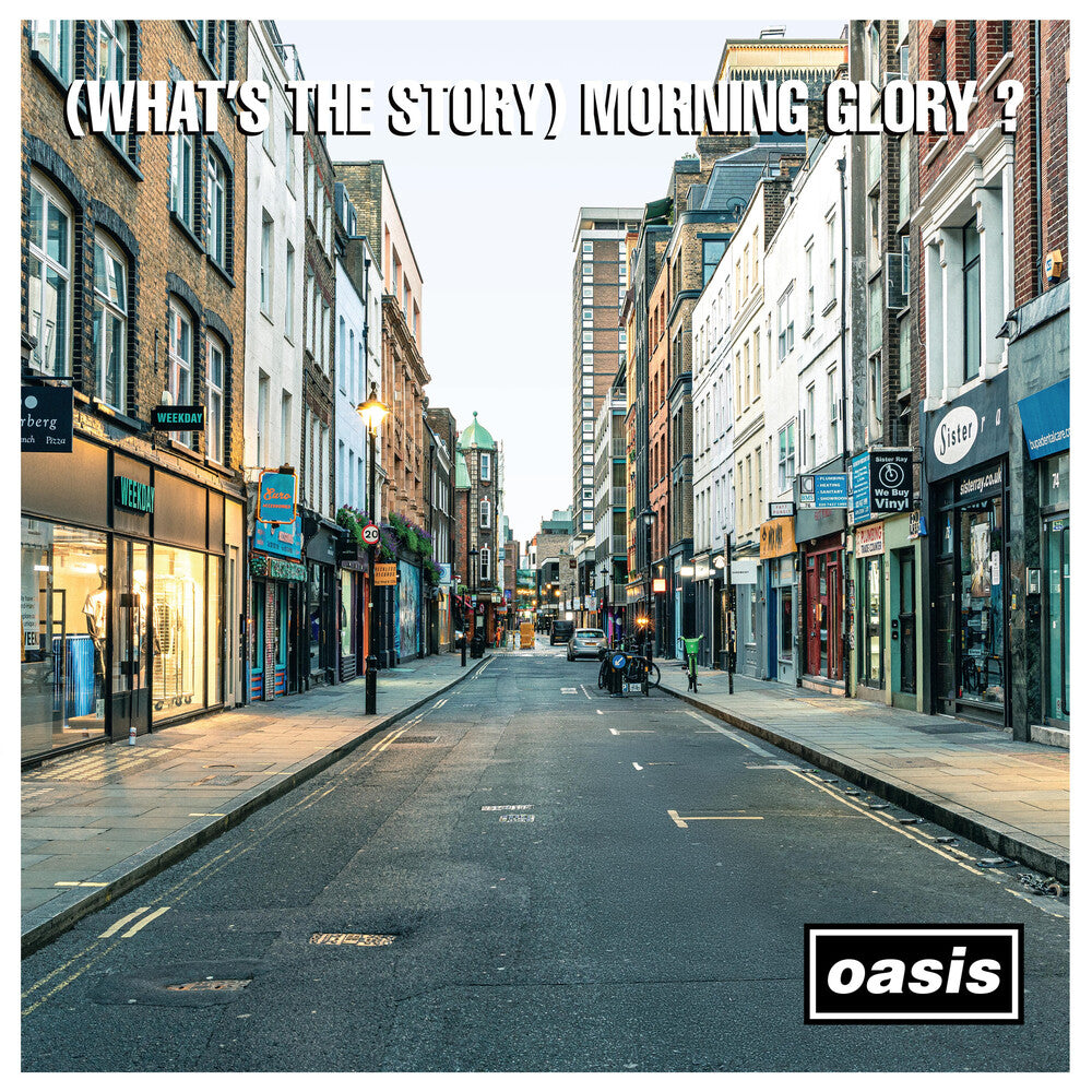 the album cover for Oasis - (What's The Story) Morning Glory? - 30th Anniversary Deluxe Edition [CD]