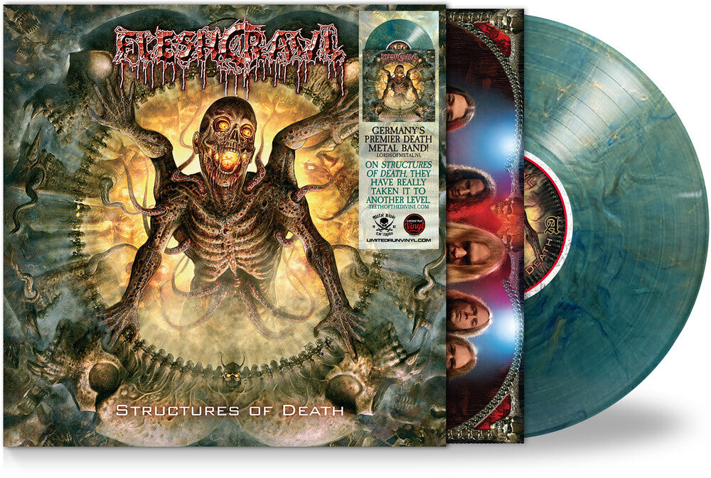 Structures Of Death [Colored Vinyl] [Limited Edition] Vinyl Record