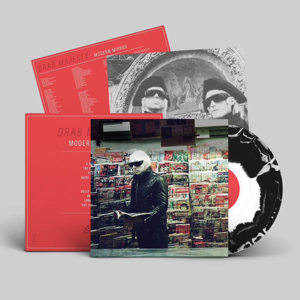 Drab Majesty - Modern Mirror (Blk) [Colored Vinyl] (Wht) Vinyl Record