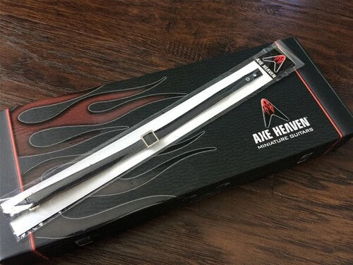 Axe Heaven Gs001 Guitar Strap Classic Black Mini R - Axe Heaven Gs001 Guitar Strap Classic Black Mini R - Collectibles