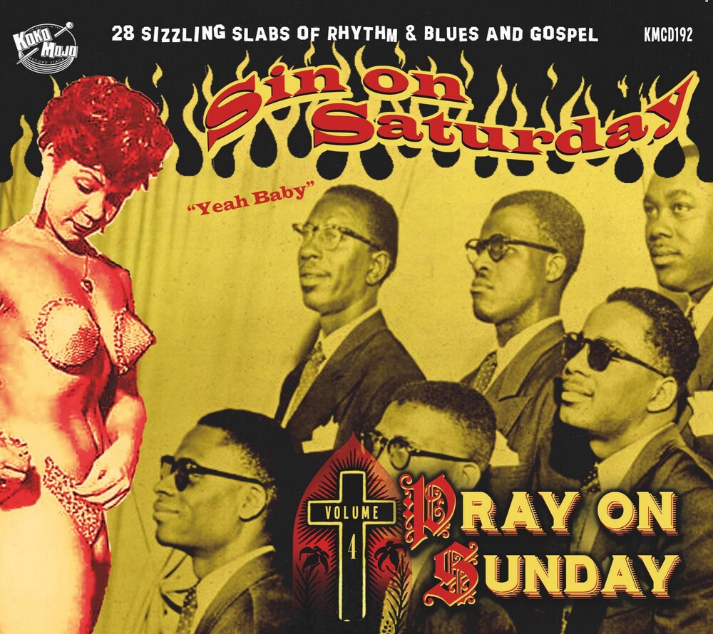 Sin On Saturday Pray On Sunday V4 (Various Artists) Music CD