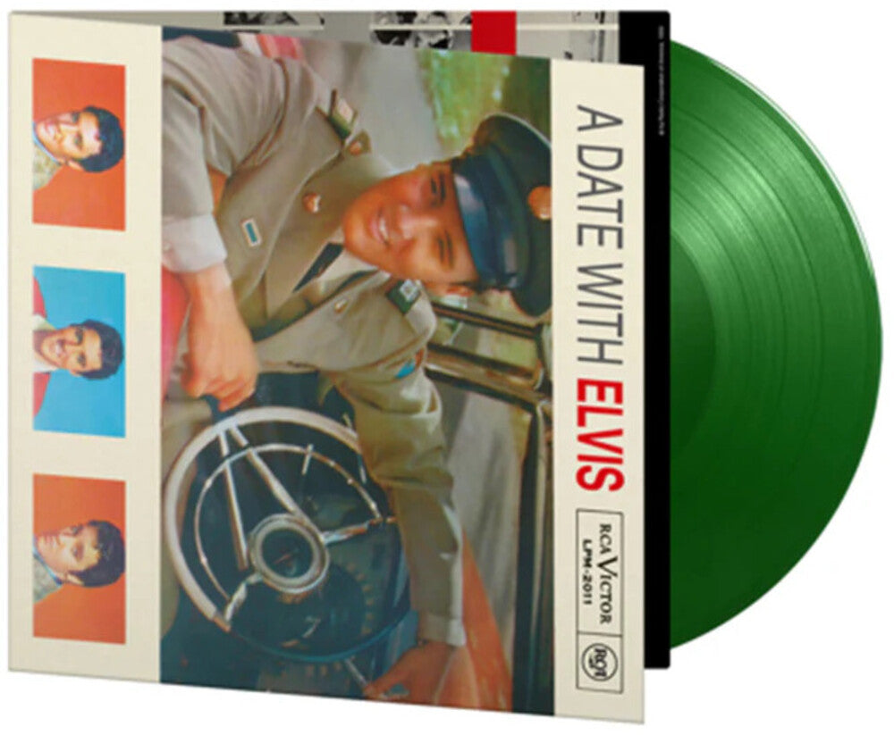 Elvis Presley - A Date With Elvis - Limited Gatefold 180-Gram Light Green Colored Vinyl [LP] Vinyl Record