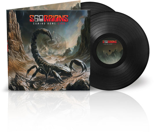 the album cover for Scorpions - Coming Home Live [Deluxe Edition 2CD]