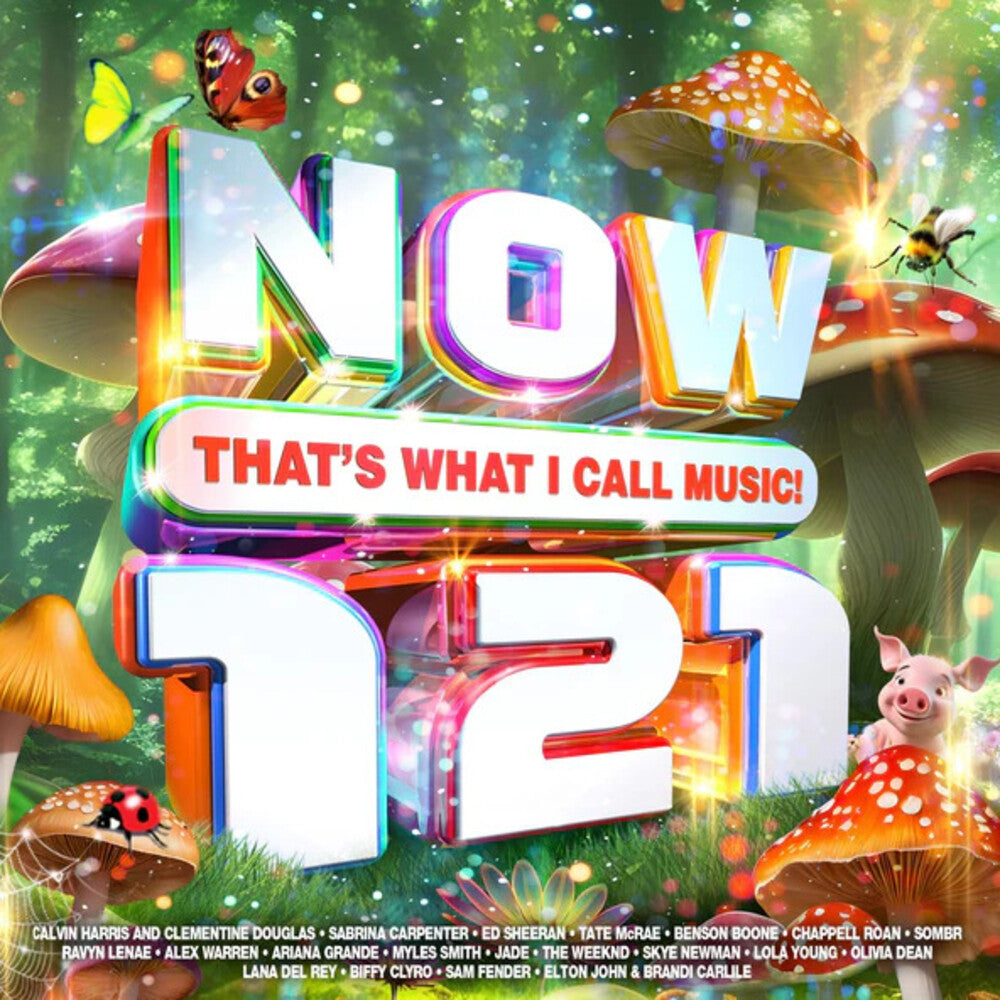 the album cover for Now That's What I Call Music 121 / Various - Now That's What I Call Music 121 / Various